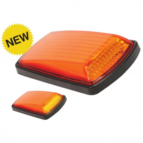 Feu de gabarit à LEDS latéral orange et clignotant - Diagtrucks Services